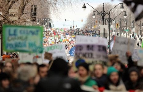 Le mouvement syndical du Québec n’oublie pas la crise climatique