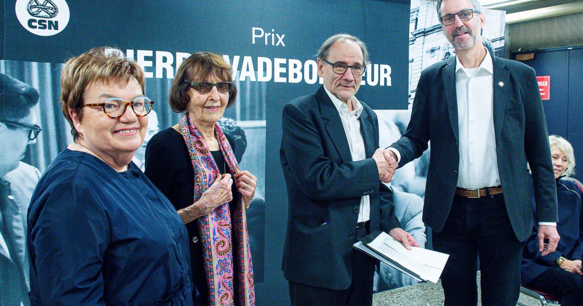Claudette Carbonneau, Marie Vadeboncoeur, Yvon Rivard et Jean Lortie