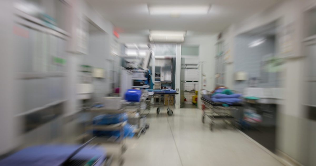 entrance operating room,blurred