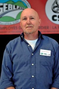 Mario Guignard, président du SEBLP-CSN (photo : Louise Leblanc).