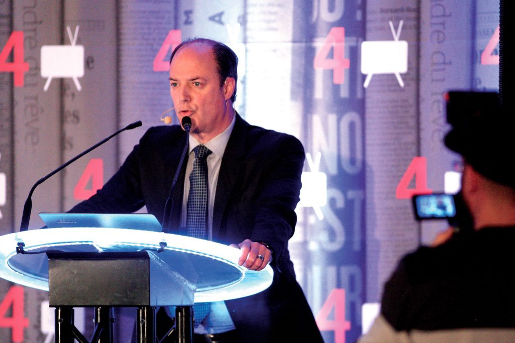 Claude Dorion, directeur général de la firme MCE Conseils | Photo : Pascal Ratthé