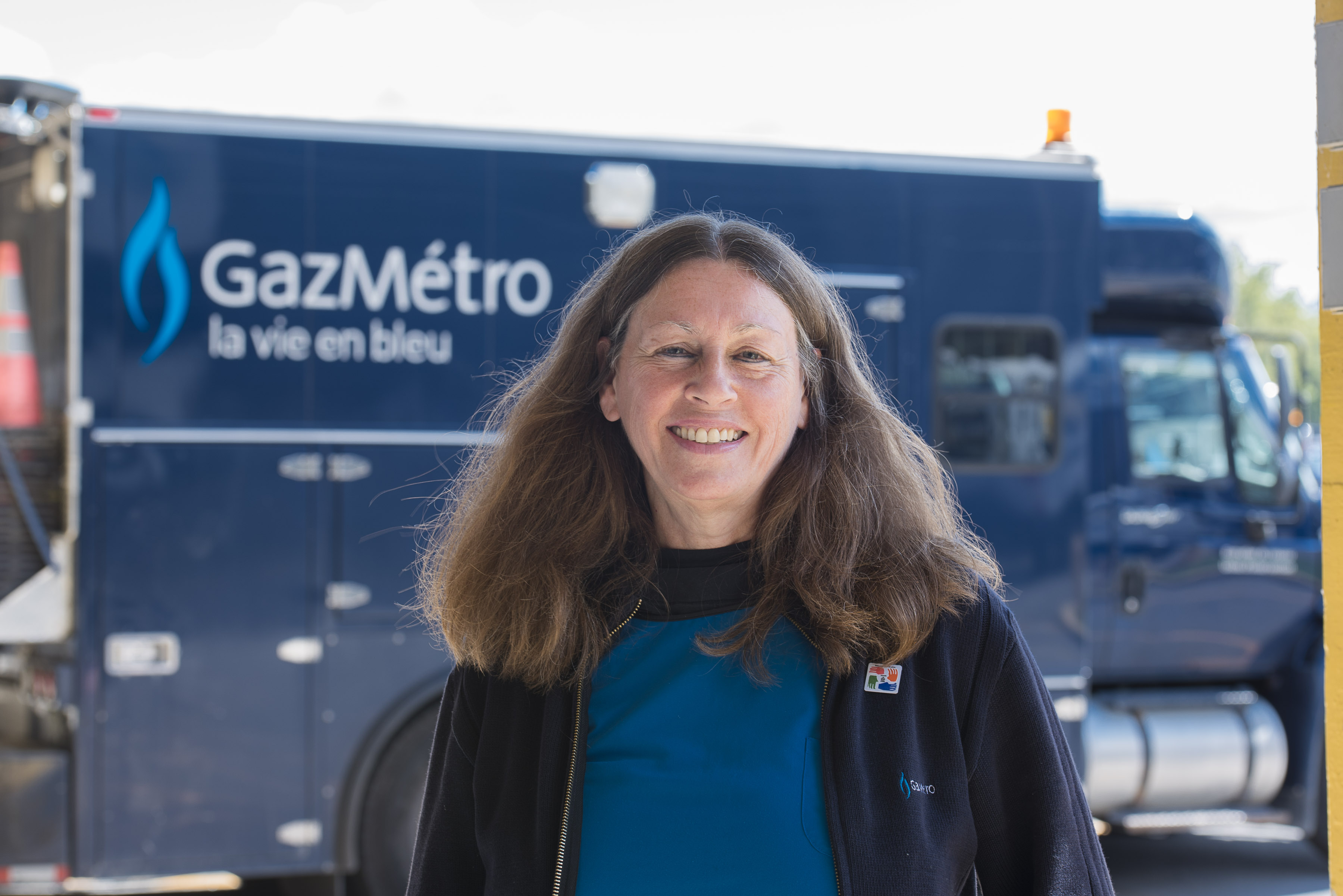 Linda Boisclair, vice-présidente du syndicat de Gaz Métro.  Photo : Michel Giroux