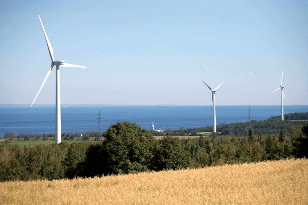 Le secteur éolien est au cœur des défis posés par la nécessité d’une transition vers une économie verte. | Photo : Benoit Aquin