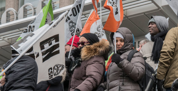 Le syndicat interpelle la haute direction des Hôtels Gouverneur | Photo : Michel Giroux