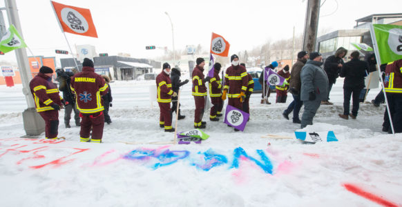 Secteur préhospitalier, en grève ! | Sherbrooke