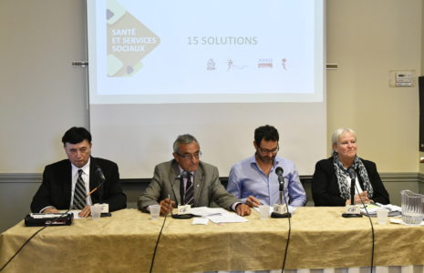 Médecins, patients, gestionnaires, travailleuses et travailleurs s’unissent pour demander des changements