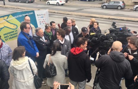 Les travailleuses et travailleurs envoient un message clair aux politiciens en vue des prochaines élections