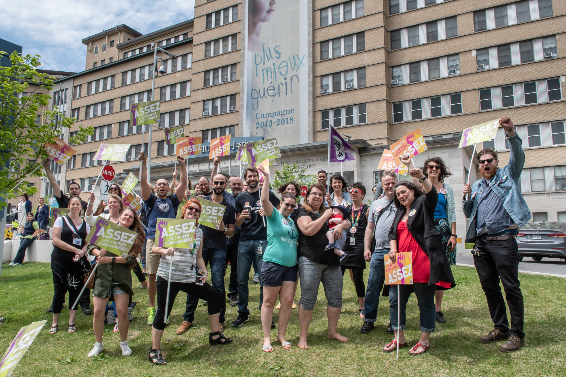 052 Hop. Ste-Justine 25 mai photo M.Giroux 25 mai 2018