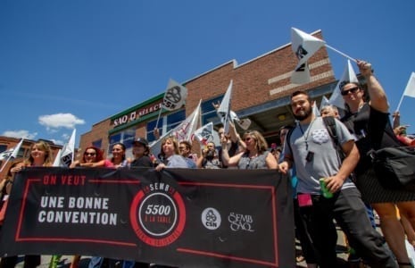 Entente de principe adoptée au SEMB-SAQ