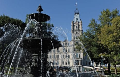 Rentrée politique à Québec