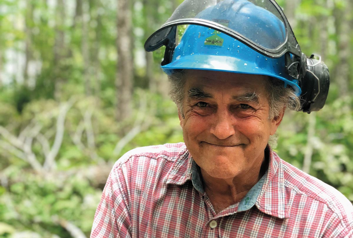 Photo de René Martel, souriant