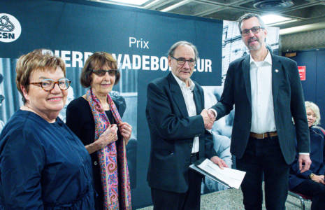 Le prix Pierre-Vadeboncœur 2019 remis  au romancier et essayiste Yvon Rivard