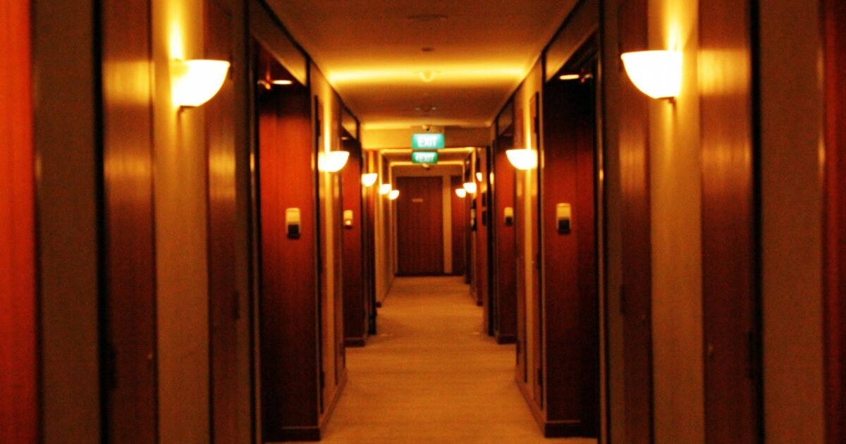 Corridor d'hôtel