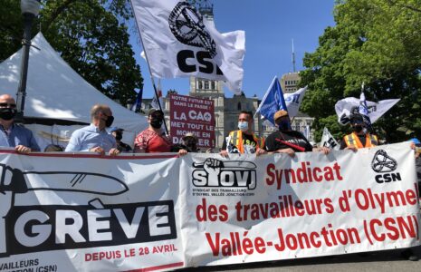 Le syndicat s’oppose aux reculs en santé et sécurité