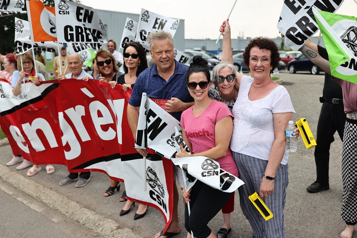 Grève à la Coopérative funéraire des