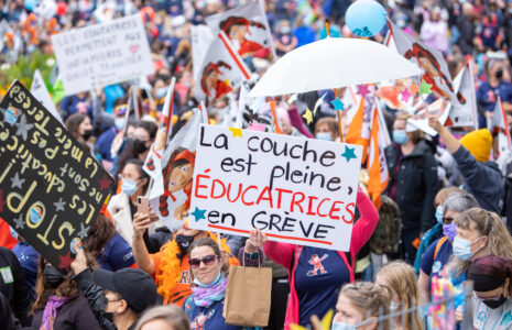 Trois autres journées de grève pour les 11 000 salarié-es des CPE syndiqués à la CSN