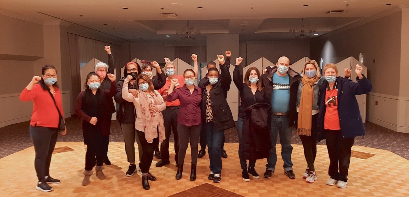 les travailleuses du Holiday Inn de Laval