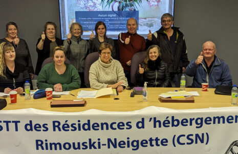 Une première entente dans un centre d’hébergement privé au Bas-Saint-Laurent