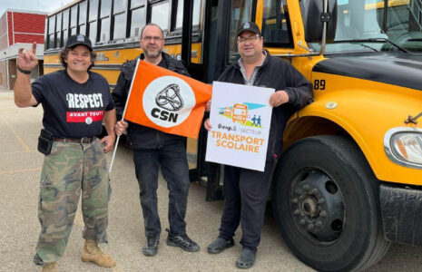 Vote de grève dans le transport scolaire dans Charlevoix-Est