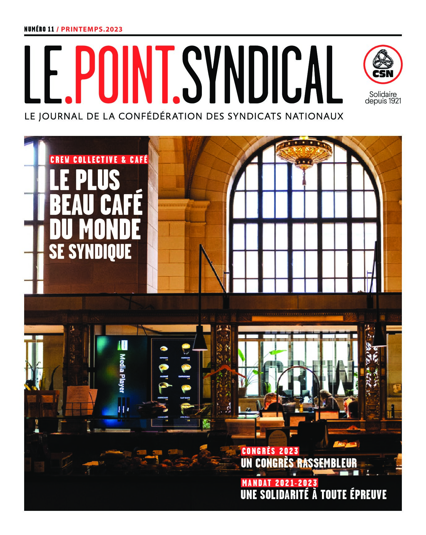 Point syndical, printemps 2023