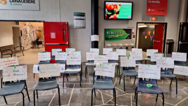 Les membres du Syndicat des enseignantes et des enseignants du Cégep régional de Lanaudière  à Joliette (FNEEQ–CSN) rejettent les offres du gouvernement