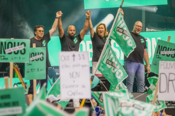 Déclarations du gouvernement : le Front commun attend la suite