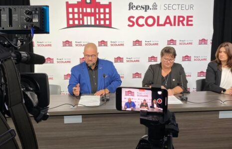 12 % du personnel de soutien scolaire fréquente les banques alimentaires