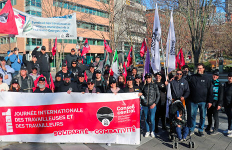 Ville de Saint-Georges: le syndicat va à la rencontre des citoyennes et des citoyens