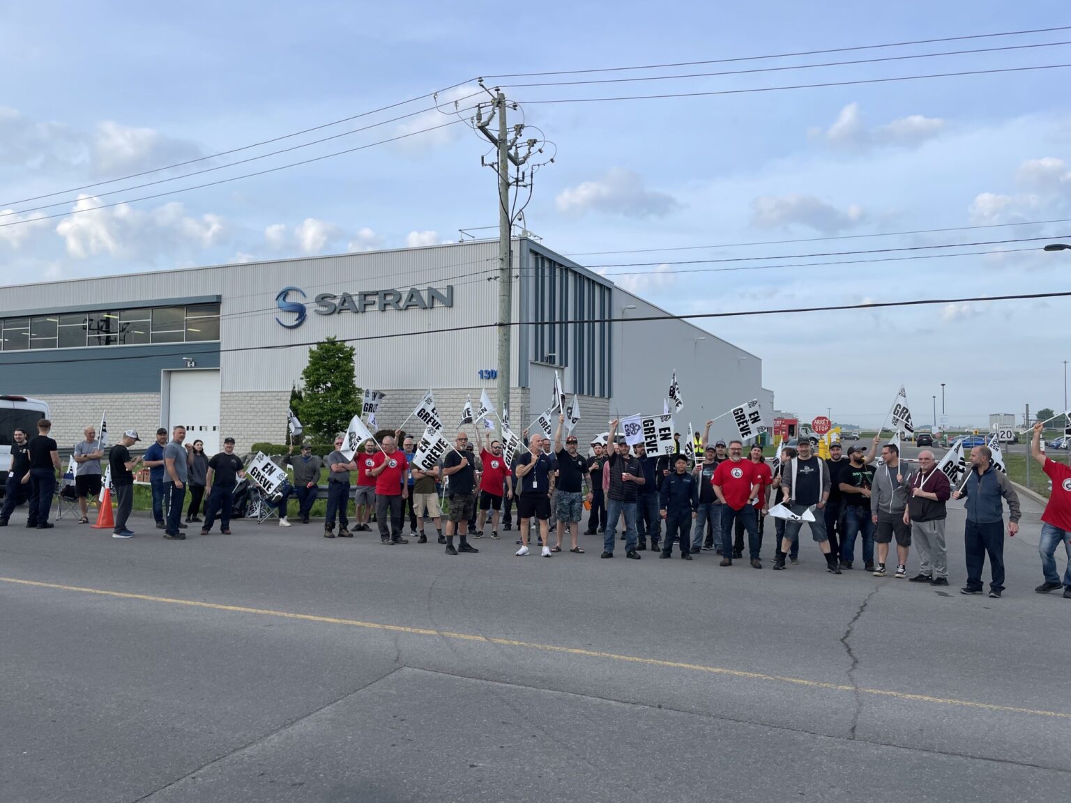 Safran en grève
