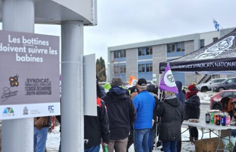 Les salarié-es de la Caisse Desjardins de Rouyn-Noranda interpellent leur direction