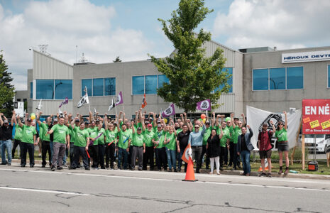 Déclenchement d’une grève de 24 heures à l’usine d’Héroux-Devtek de Laval
