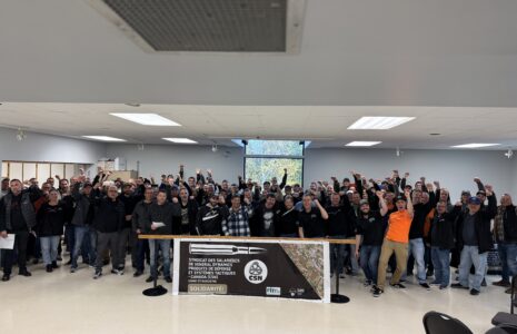 Un rattrapage plus que nécessaire à l’usine General Dynamics de Saint-Augustin