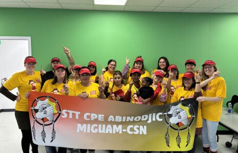 Un premier contrat de travail pour le CPE Abinodjic-Miguam–CSN
