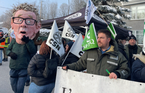 Les syndicats de l’Estrie accueillent le ministre Jean Boulet
