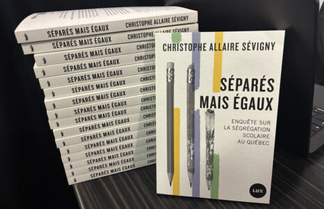 Le prix Pierre-Vadeboncoeur est remis à Christophe Allaire Sévigny