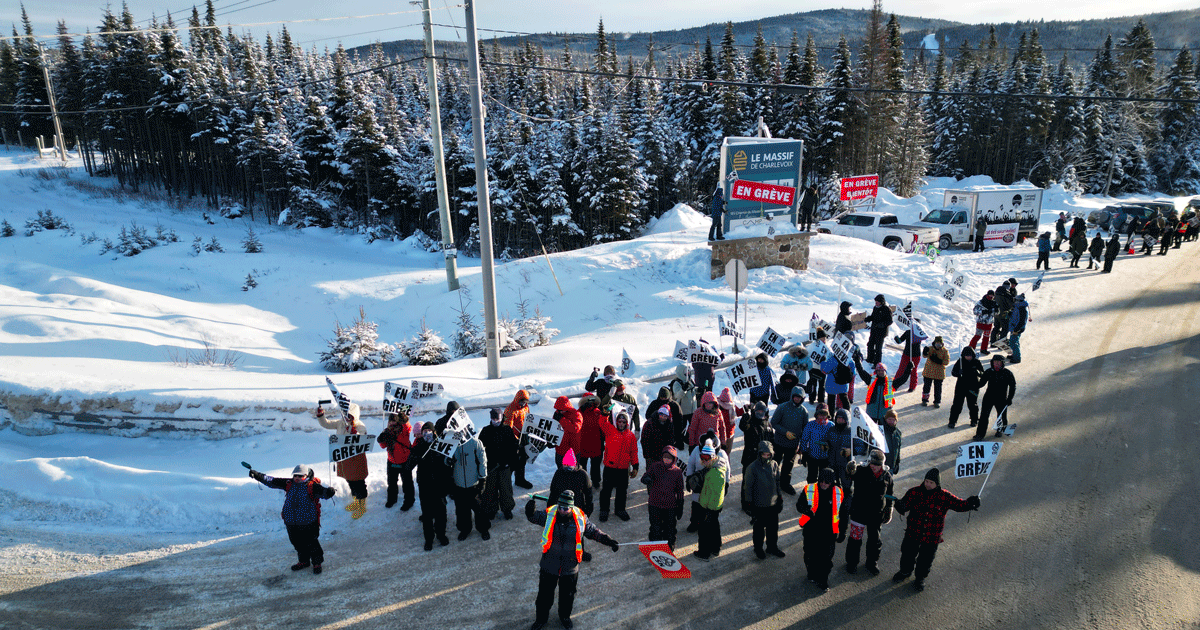 Massif de Charlevoix: l’employeur rompt la table de négociation et met la saison de ski en péril