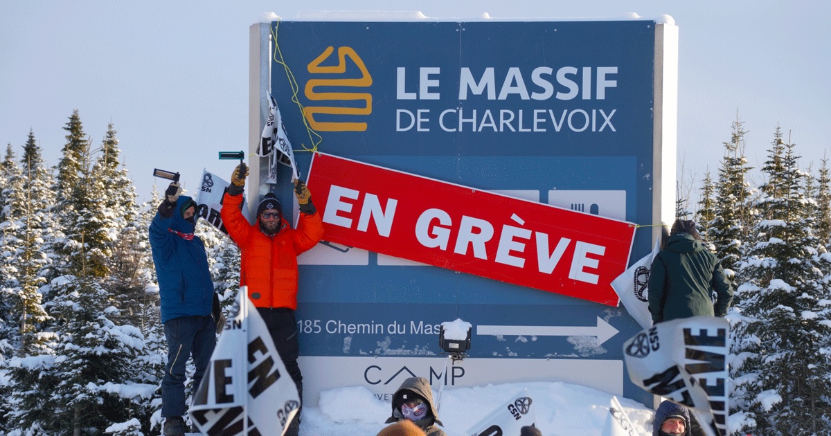 Mandat de grève générale illimitée adopté au Massif