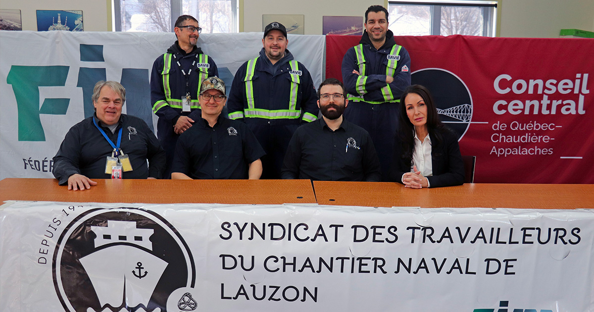 Une première délégation de travailleurs de la Davie s’envole vendredi pour un transfert de savoirs en Finlande