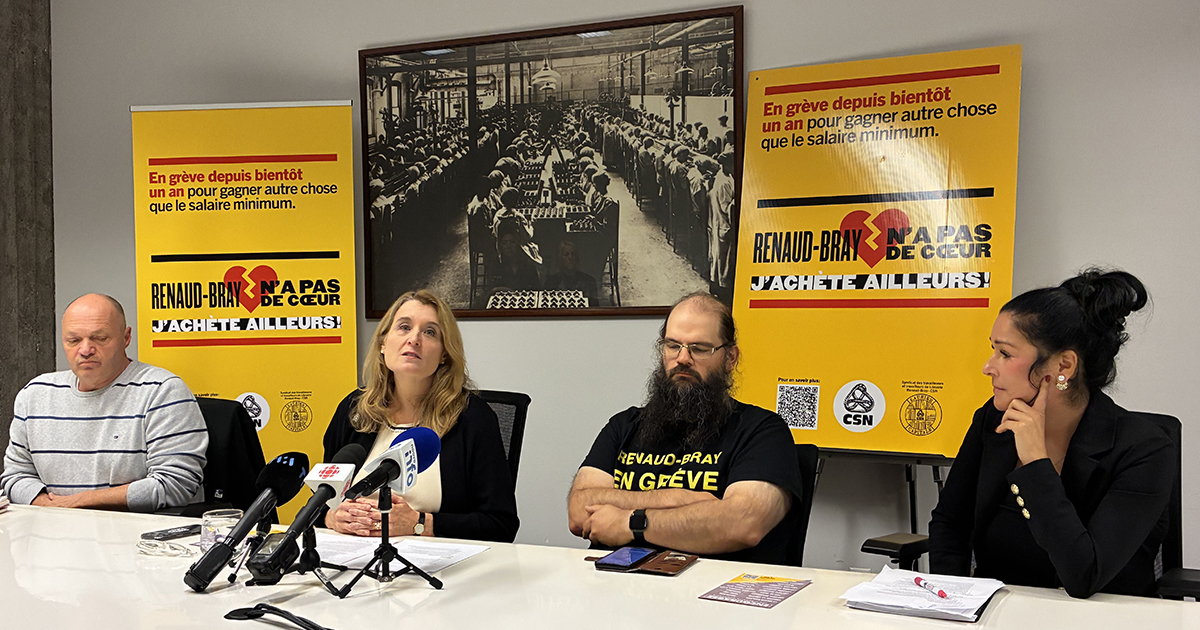 Le Tribunal condamne à nouveau Renaud-Bray pour usage de scabs et entrave à l’endroit du syndicat