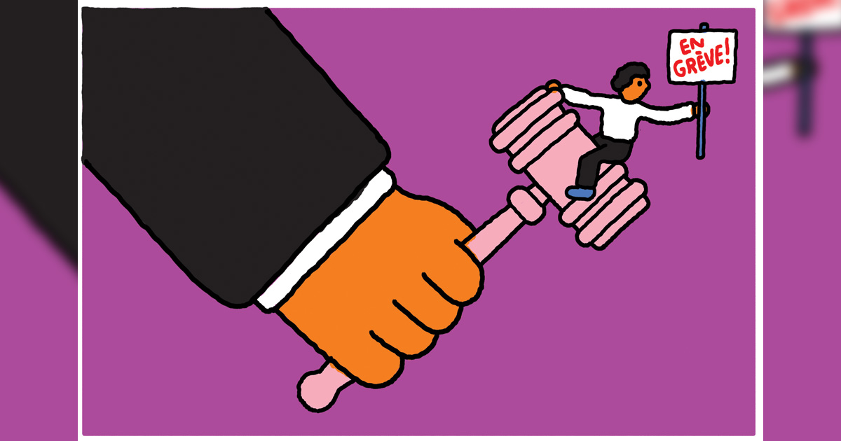 Le droit de grève dans l’œil de la Cour suprême