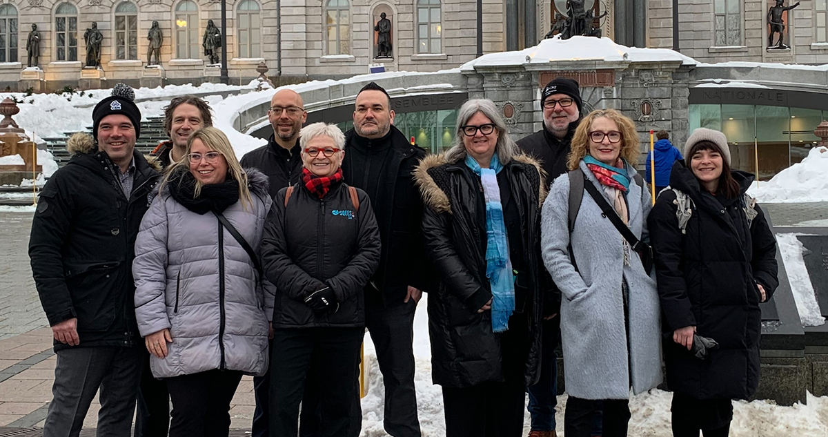 Santé et services sociaux – Des organisations syndicales sensibilisent les partis de l’opposition lors d’une journée de lobbyisme
