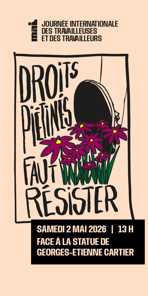 Droits piétinés: résister pour préserver notre avenir collectif