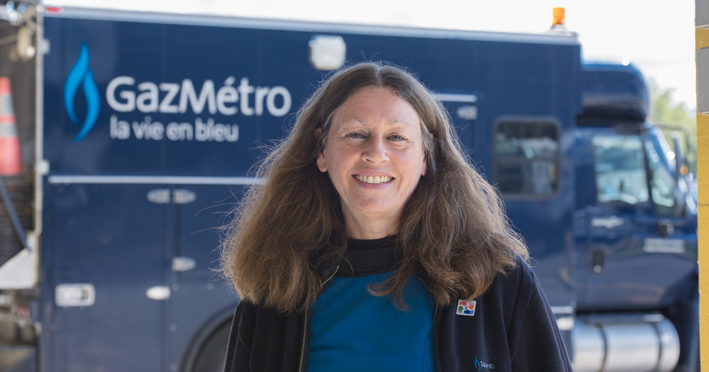 Linda Boisclair, vice-présidente du syndicat de Gaz Métro.  Photo : Michel Giroux