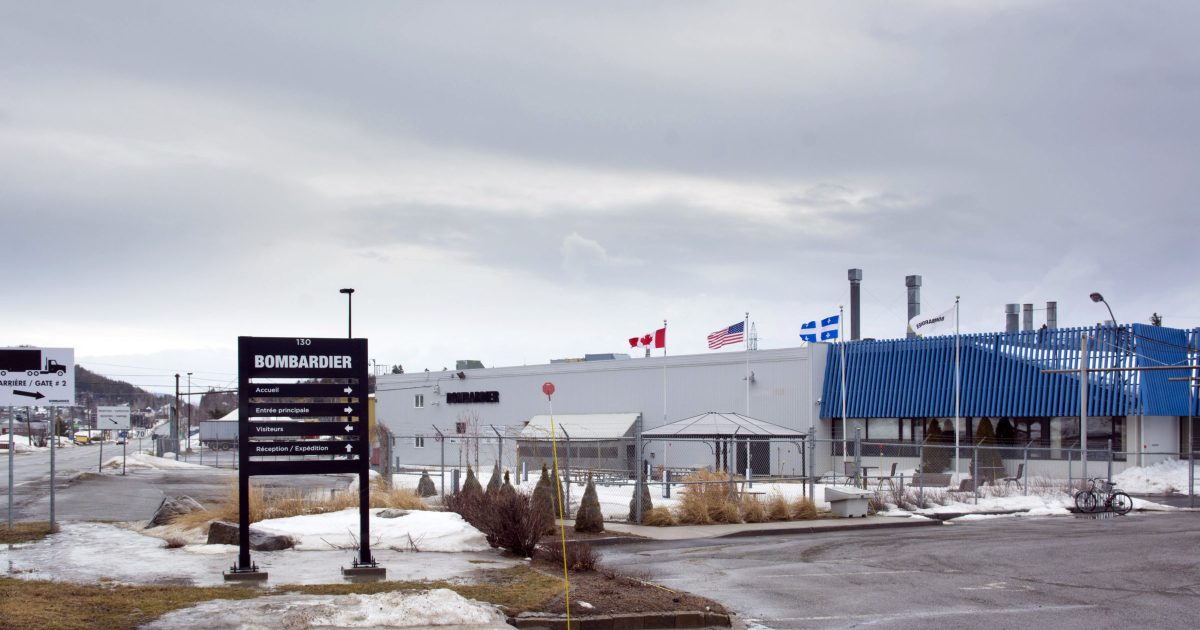 L'usine de Bombardier La Pocatière - Photo : Michel Giroux