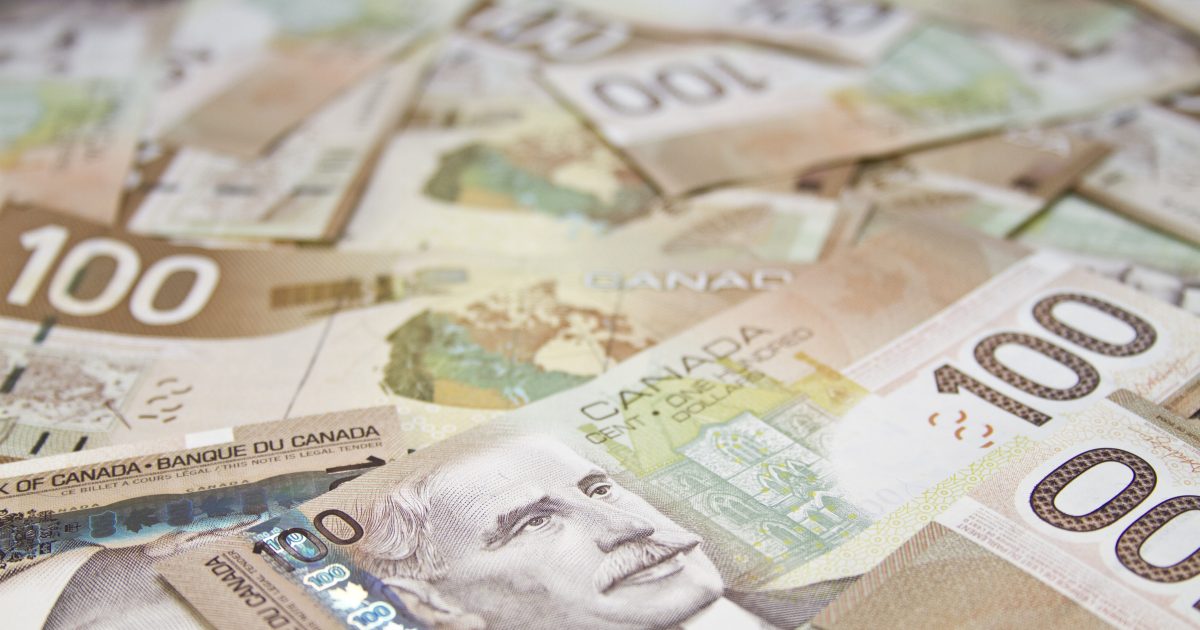 Canadian dollars