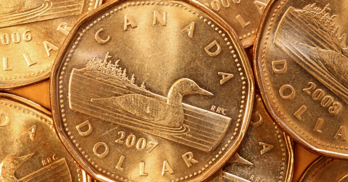 Canadian dollar coins
