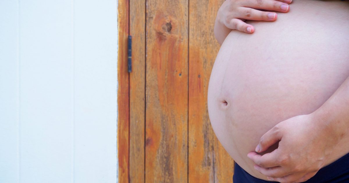 pregnant woman