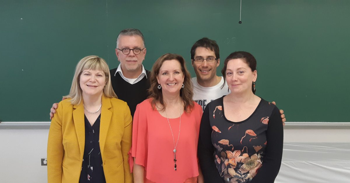 Les membres du comité de négociation
