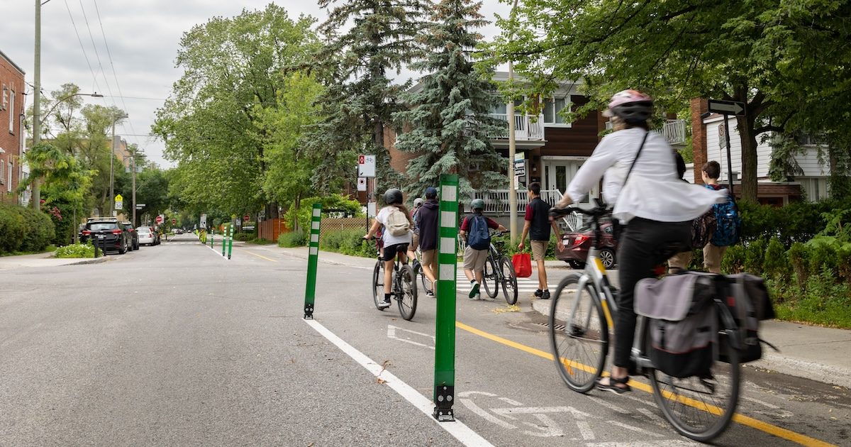 Signalisation de piste cyclable