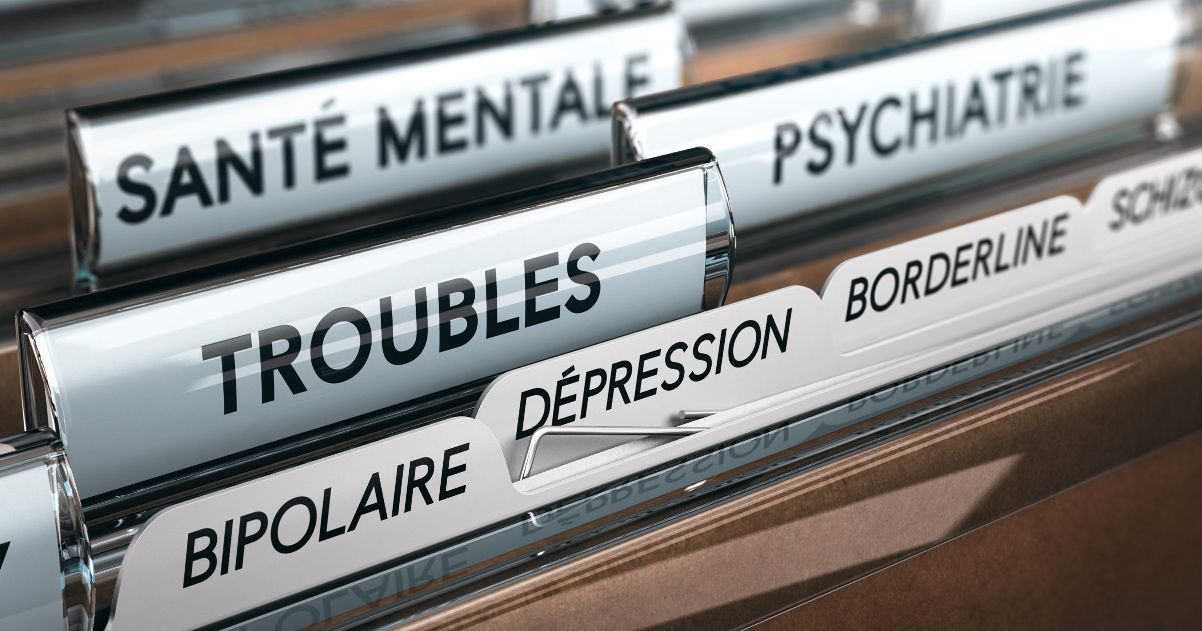 Santé Mentale et Dysfonctionnement Psychologique, Liste des Troubles Psychiques et du Comportement